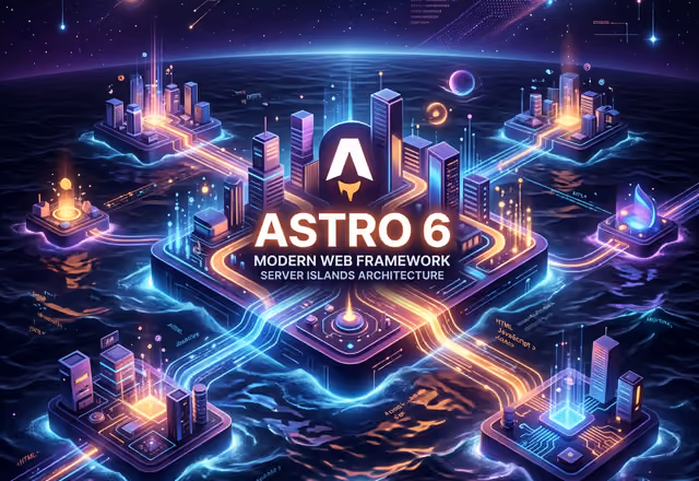 Astro 6: Server Islands, Responsive Images e il Futuro del Web Performante